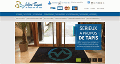 Desktop Screenshot of i-tapis.fr