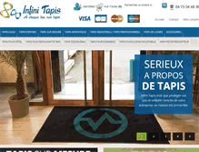 Tablet Screenshot of i-tapis.fr